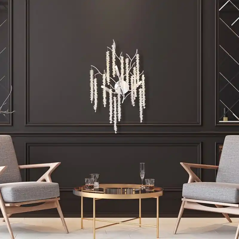 Geprüft Chrom design Wandleuchte Aluminium, Lanah