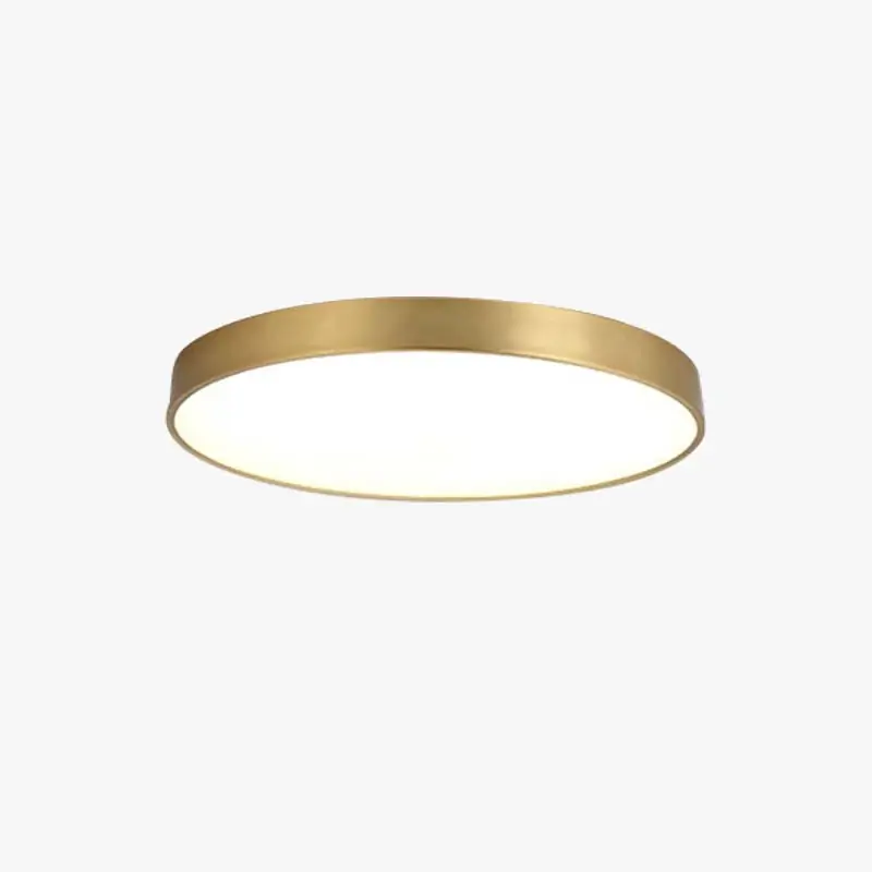 Billig Arisha Modern Rund LED Deckenleuchte Metall Schlafzimmer Wohnzimmer Flur 30CM