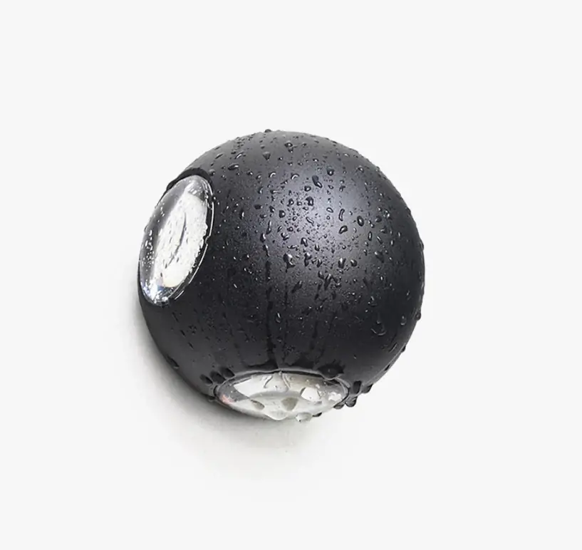 Angebot Ray Modern LED Wandleuchte Außen Schwarz Garten/Terrasse Metall