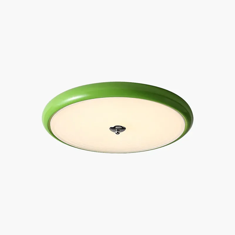 Bestpreis Valentina Modern LED Deckenleuchte Weiß Grün Metall Ess Wohnzimmer 30 CM