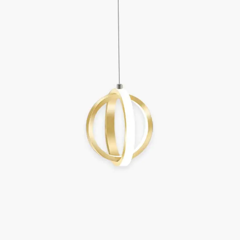 Arisha Kugelförmiger LED Pendelleuchte Schlafzimmer,Schwarz/Gold Sichere Zahlung