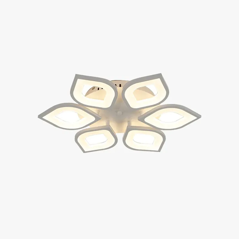 Arisha Deckenleuchte Blatt, 4/6/8/15-flammig Acryl Expressversand