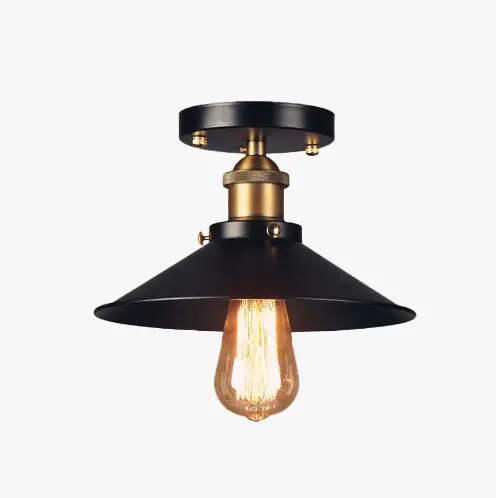 Silva Industriell LED Deckenleuchte Schwarz Wohnzimmer/Esszimmer Aktuell