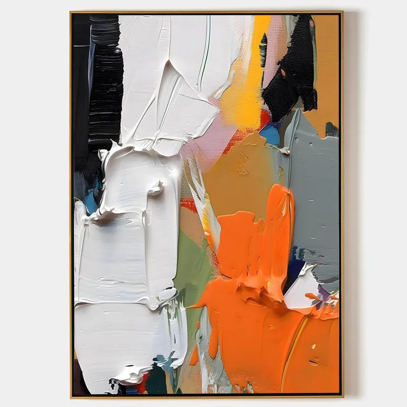 Ember Farbenfrohe Malerei Wandkunst 61 x 51 CM Bestpreis
