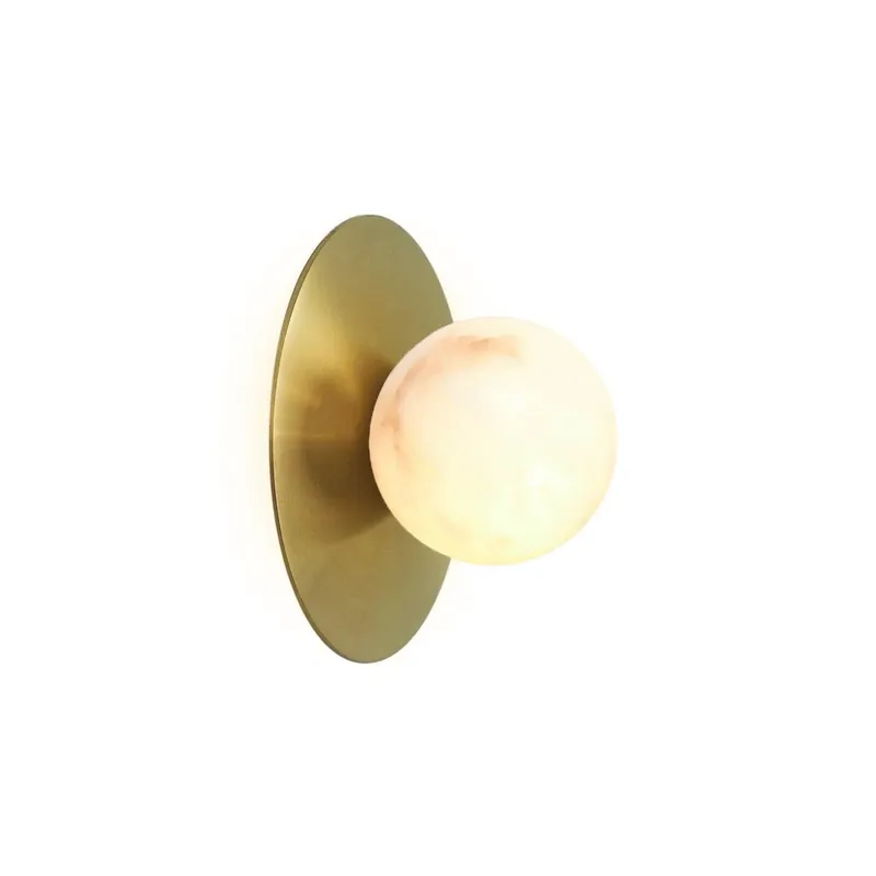 Glow Rund Alabaster Wandleuchte Günstig