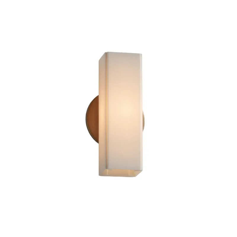 Ausverkauf Ivsileth Minimalistische Wandleuchte aus Kunststoff D 10cm x W 12cm x H 24.5cm