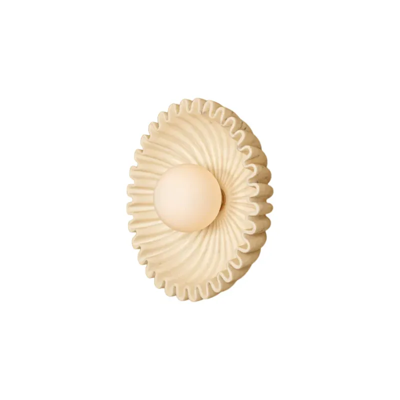Ivvinen Elegance Marmor Glas Wandleuchte Heißes Angebot