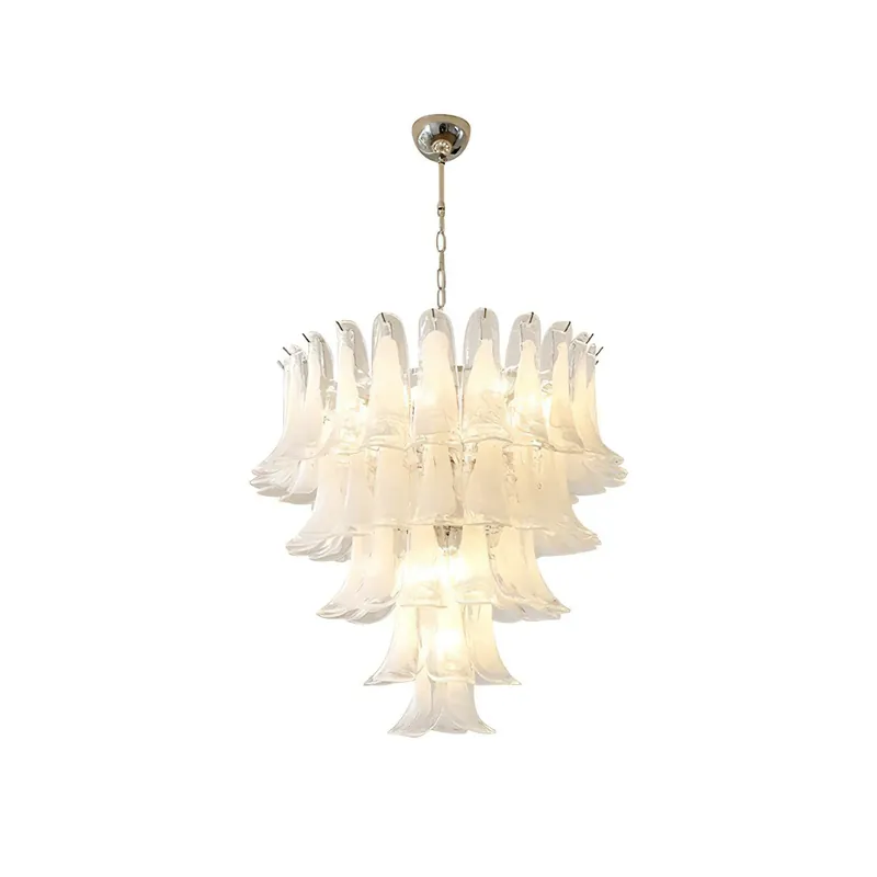 Nur Heute Orshaan Postmoderner Luxus-Glas-Kronleuchter 3 Schicht D 50cm x H 48cm