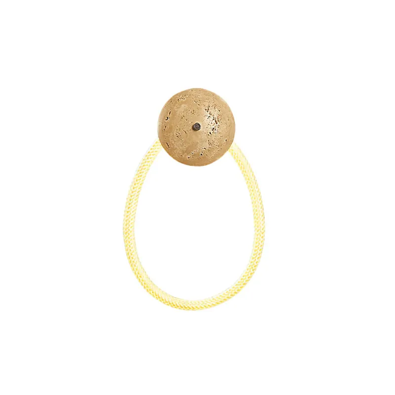 Geprüft Vavele Travertin Wandleuchte Modell A D 32cm x H 45cm