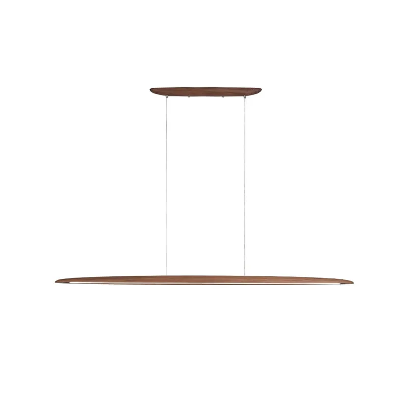 Abverkauf Zing Walnuss Holz Pendelleuchte