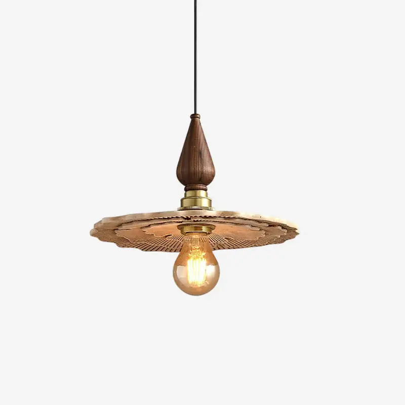 Vintage Pilzinspirierte Pendelleuchte Retro Ø 26cm x H 22cm Sonderangebot