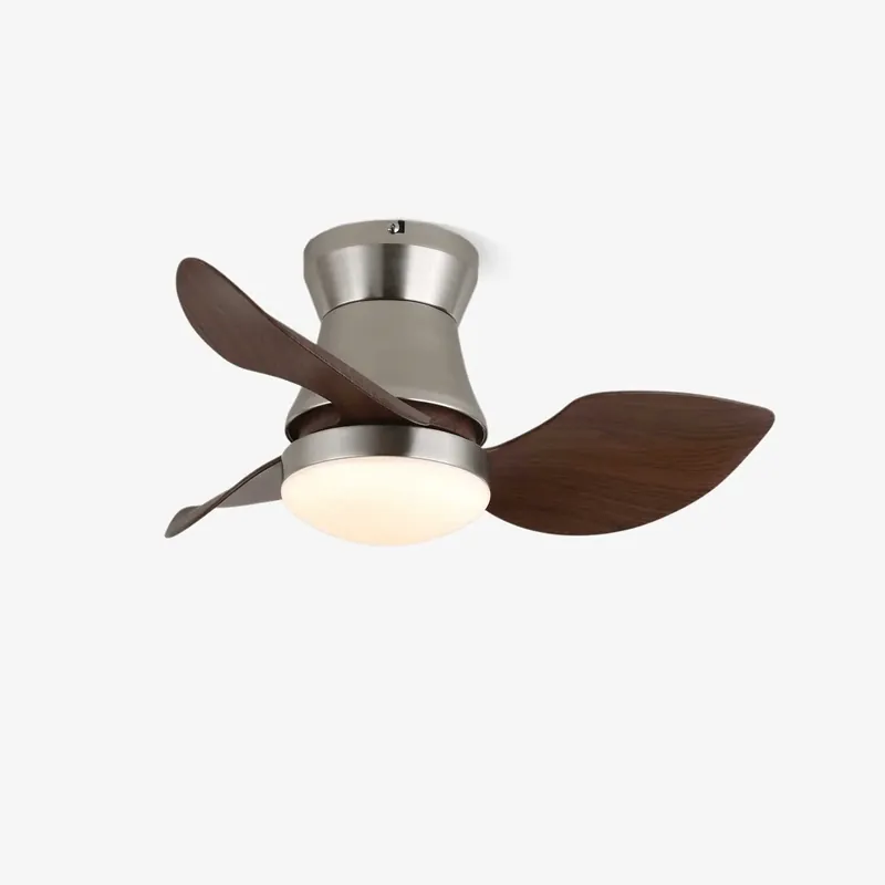 Preisknaller Airlume Moderner Deckenventilator mit Holz und Licht