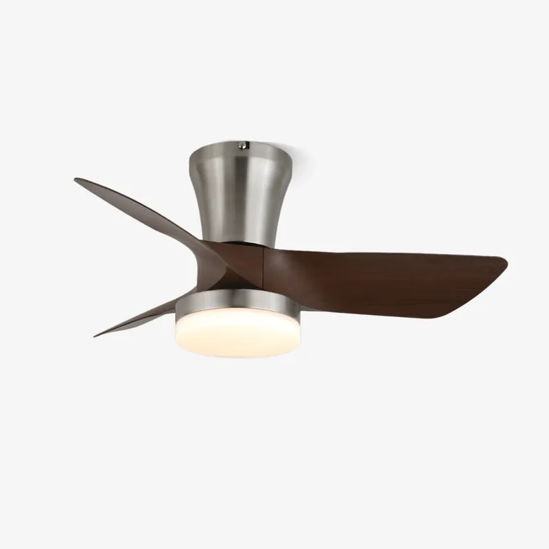 Trivon Moderner Deckenventilator aus Holz mit Beleuchtung Modell A Top-Angebot