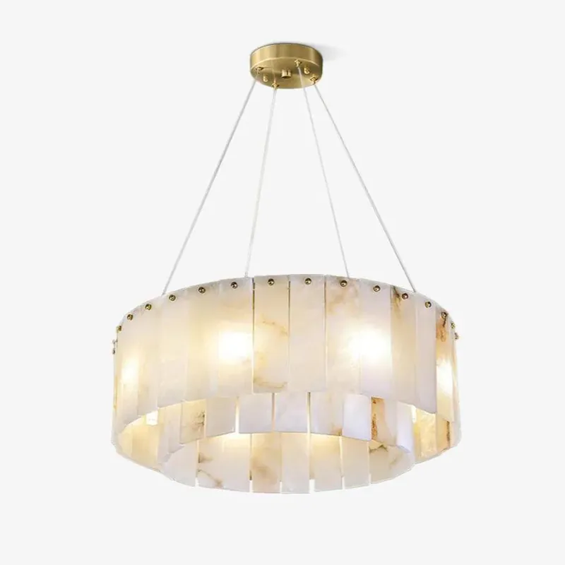 Sichere Zahlung Zelaean Alabaster Rund Pendelleuchte ∅45cm x H 150cm