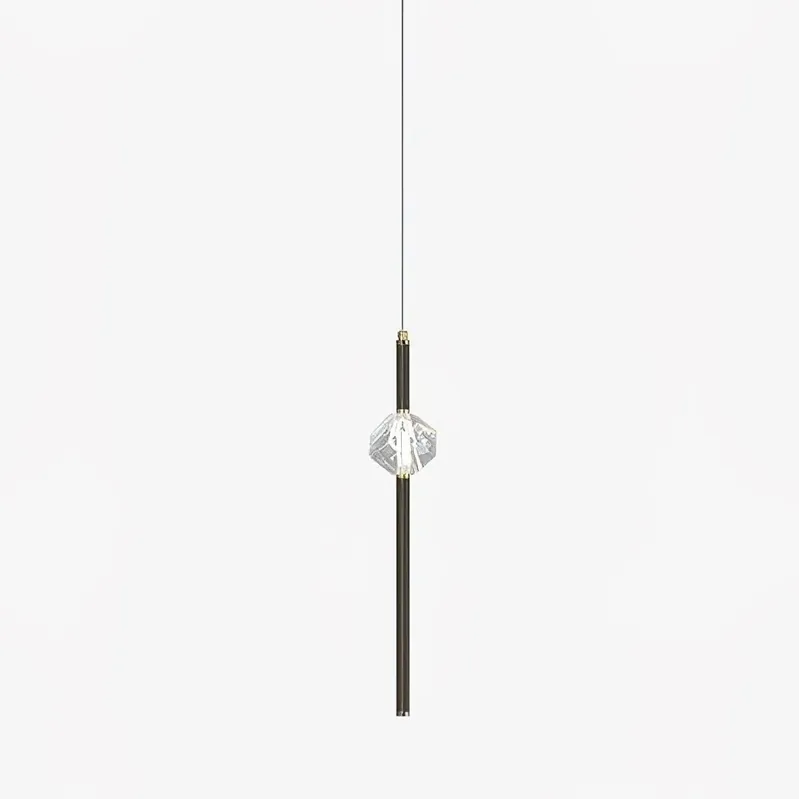 Prism Kristall LED Pendelleuchte Lampe Kristall nach oben Echt