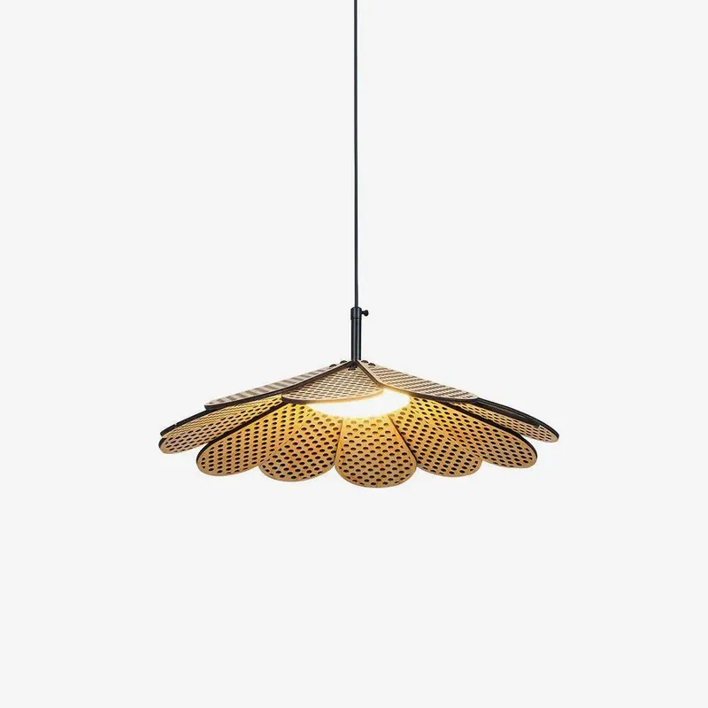 Zevarus Nordic Art Wabi-Sabi Holz Pendelleuchte Kracherpreis