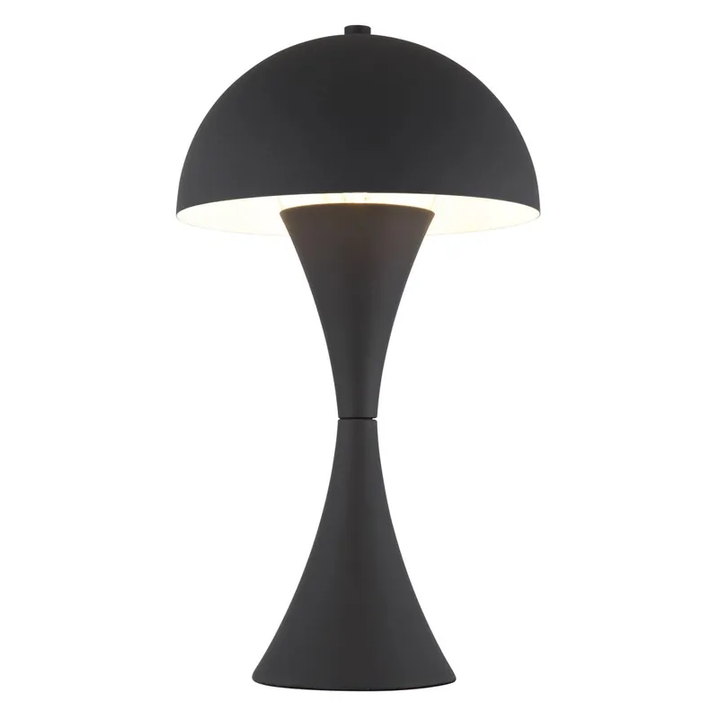 Preisreduziert Moderne mattschwarze Tischlampe mit elegantem Design Dima