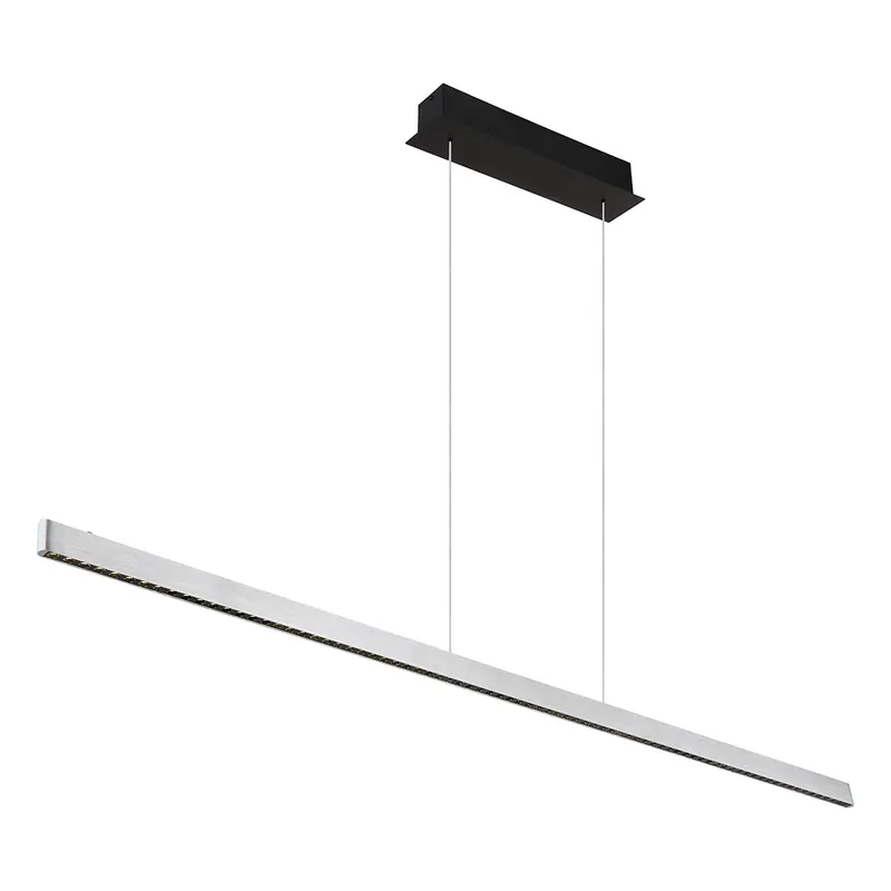 Neu Moderne schwarze Balken-Metall-Hängelampe Globo Dentsy