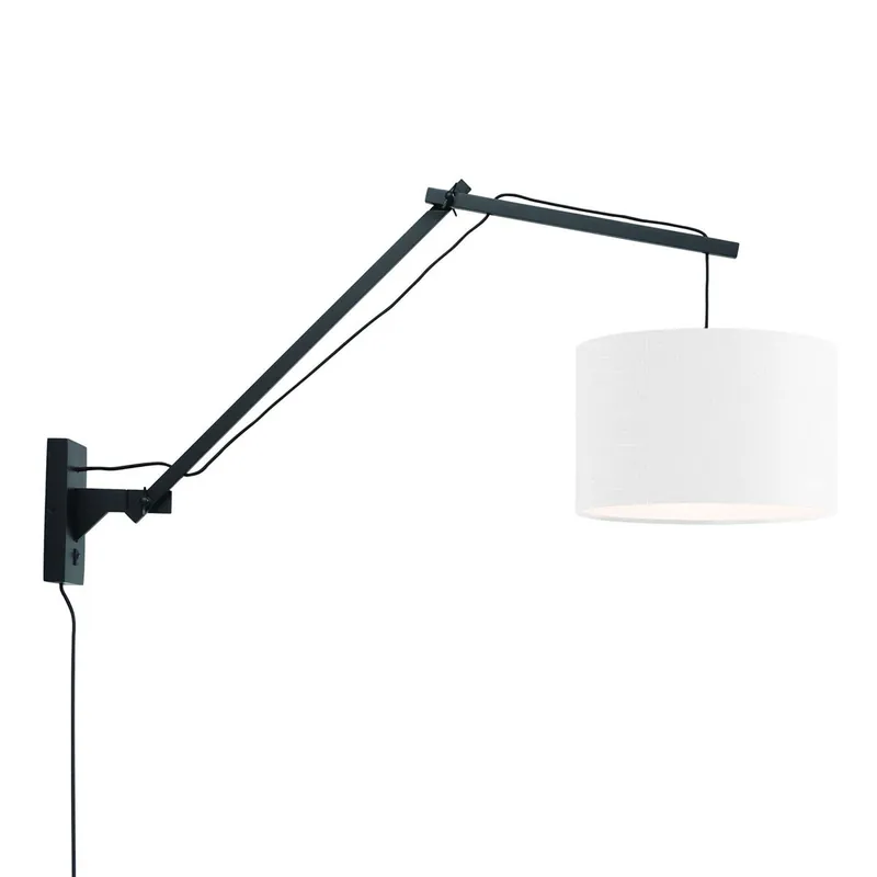 Weiße Wandleuchte Doppelgelenk GOOD&MOJO Andes Saisonangebot