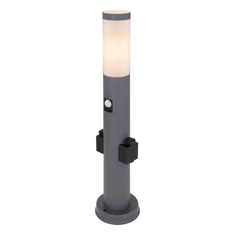 Moderne anthrazitfarbene Metall-Außenlampe Globo Boston I Bestseller