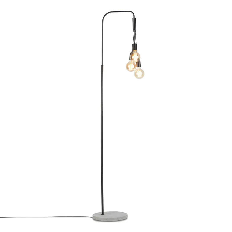 Direktkauf Retro schwarze Metall-Stehlampe It’s About RoMi Oslo