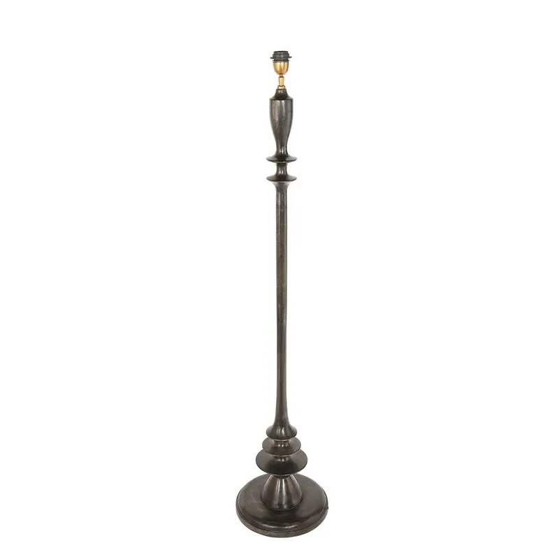 Preisreduziert Klassischer Stehlampe mit rundem schwarzem Fuß Steinhauer Bois