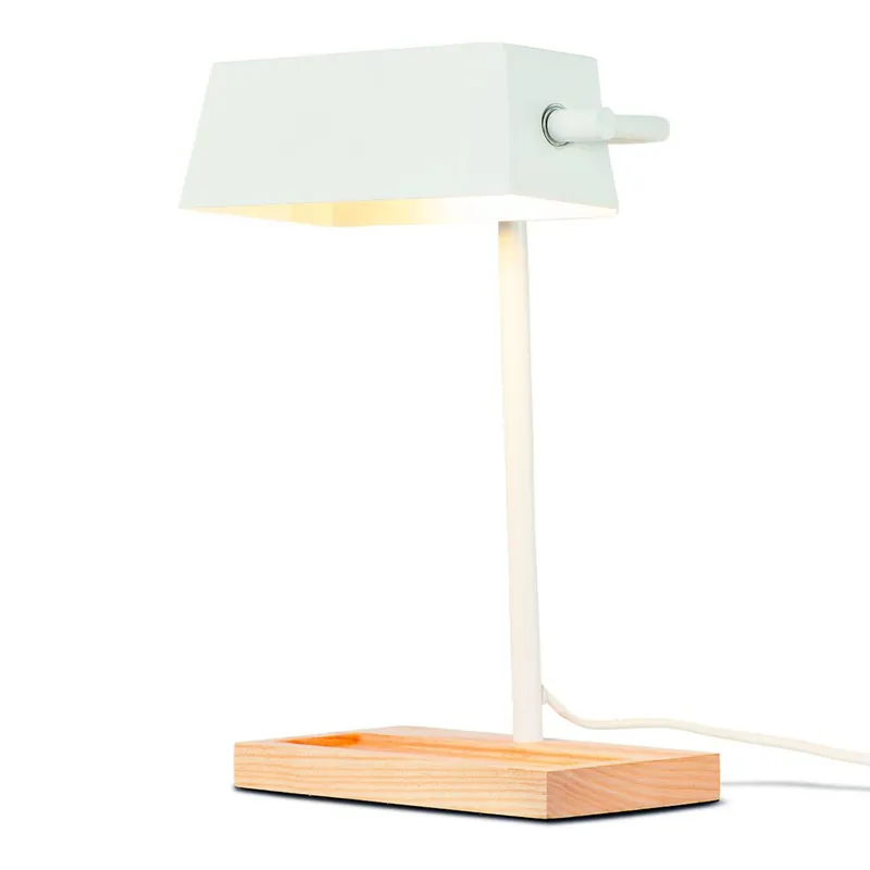 Geprüft Weiße Retro-Metalltischlampe It’s About RoMi Cambridge