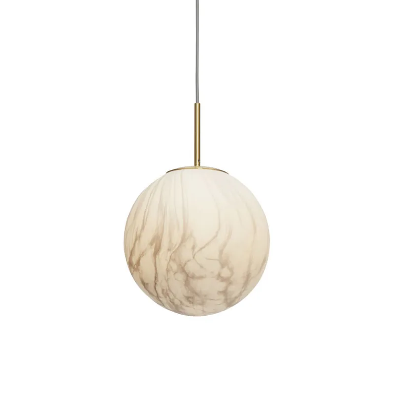 Große goldene Hängelampe mit Designkugel It’s About RoMi Carrara Top-Seller