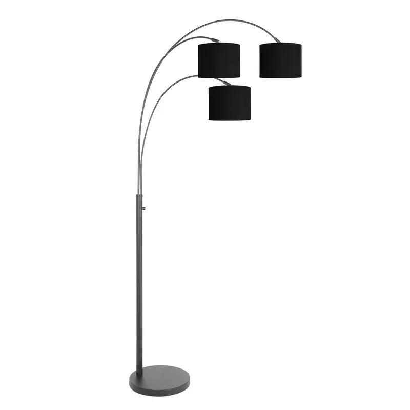 Meistverkauft 3-Licht Bogenstehlampe Steinhauer Sparkled Light