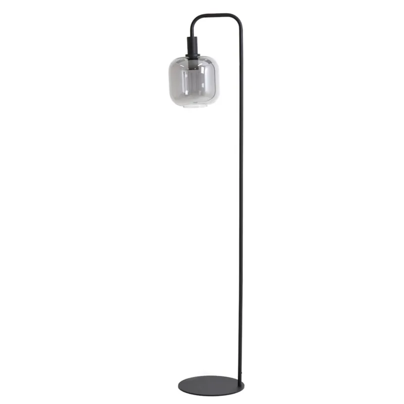 Moderne Stehlampe Rauchglas Light & Living LEKAR Online Kaufen