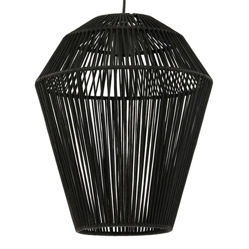 Sonderaktion Rustikale schwarze Korb-Hängelampe Light & Living Deya