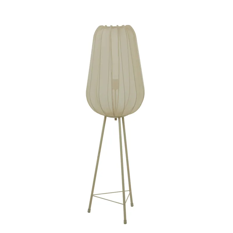 Garantierte Lieferung Beige Stativ-Stehleuchte Light & Living Plumeria
