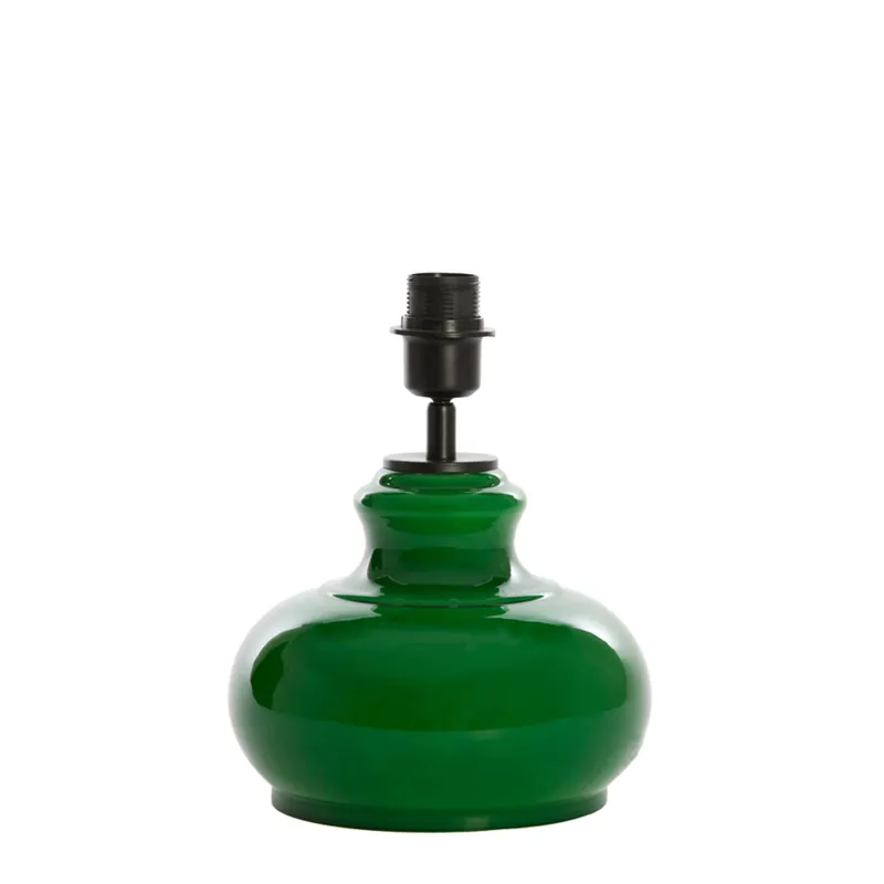 Knallerangebot Grüner Gläserner Lampenfuß Light & Living Verde