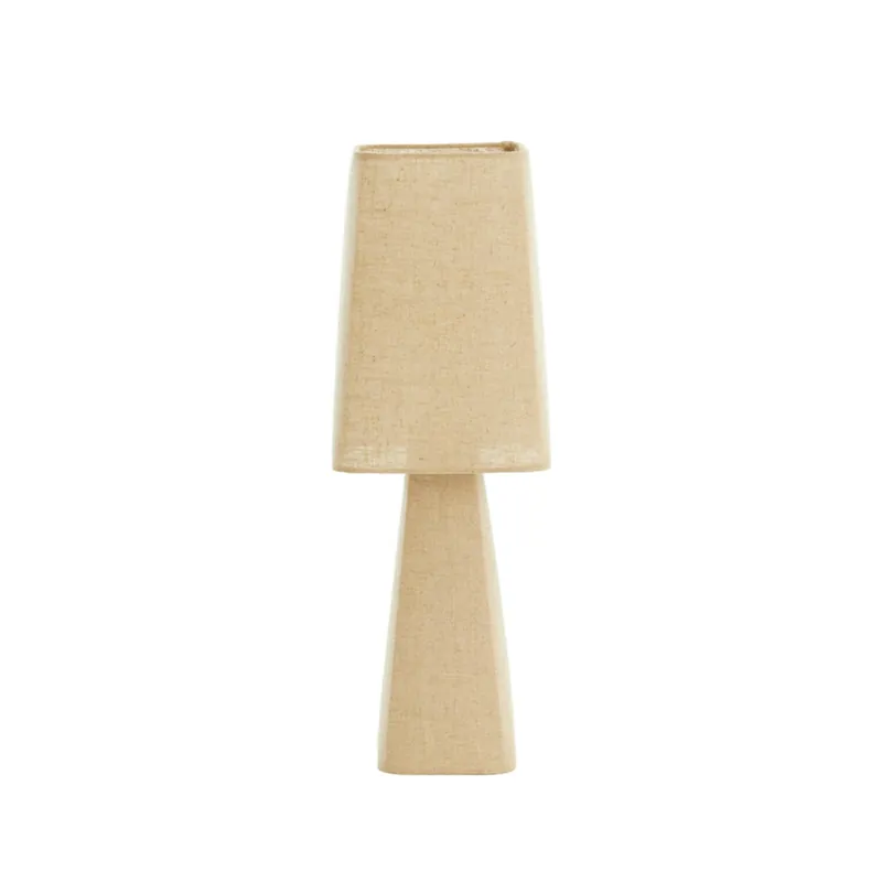Beige Tischlampe mit Trapezform Light & Living Mikko Direktkauf