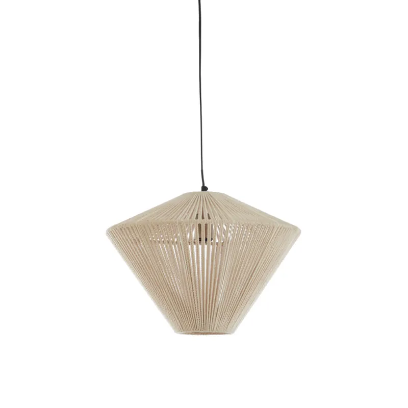 Cremefarbene Hängeleuchte Light & Living Felida Aktuell