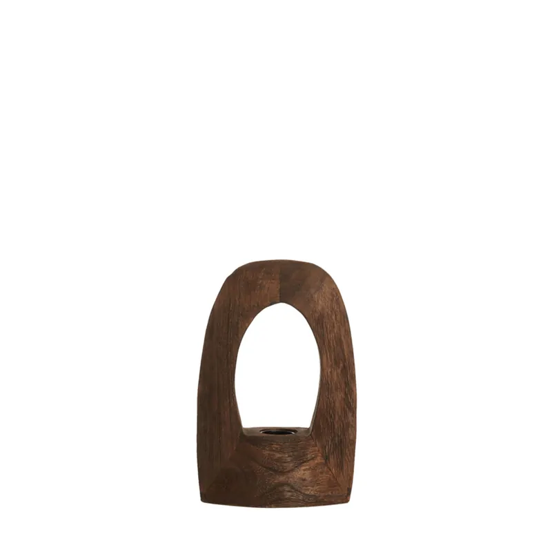 Rabatt Holzlampenfuß modernes Design Light & Living Carini