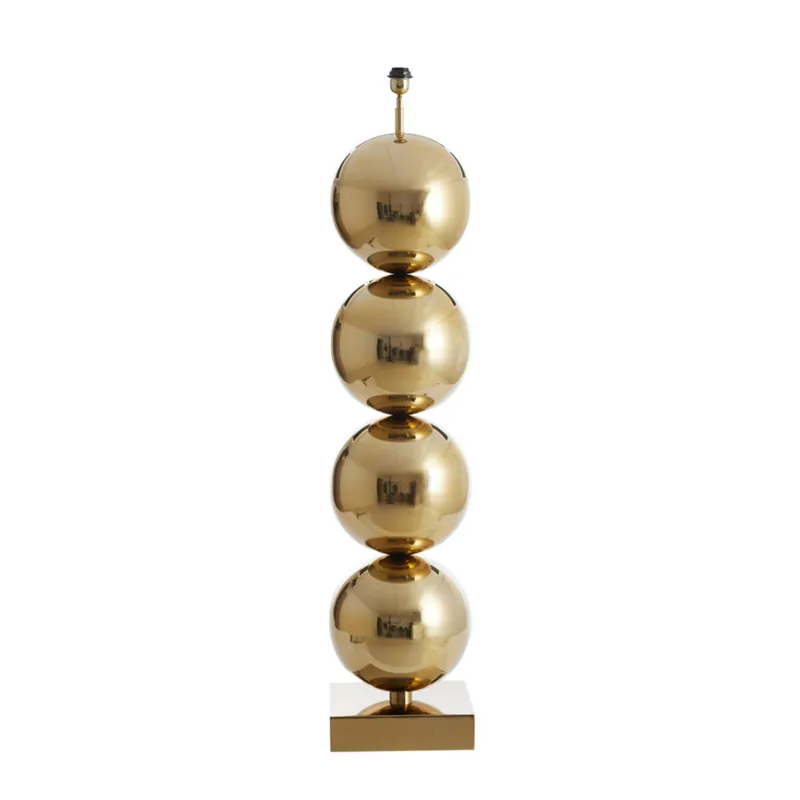 Meistverkauft Klassischer Lampenfuß mit goldenen Kugeln Light & Living Lovis