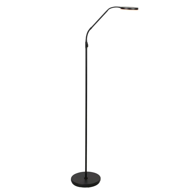 Moderne schwarze Stehlampe mit direktem Licht Steinhauer Exclusive Soleil 2 Markenware