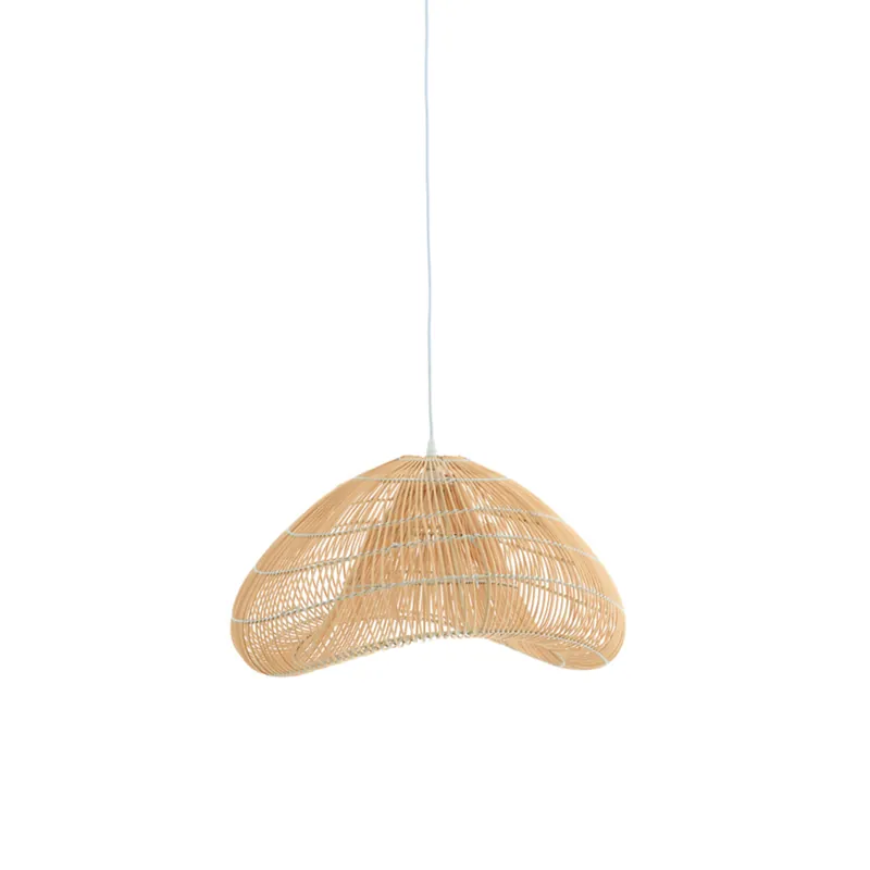 Ausverkauf Rattan-Hängelampe mit natürlichem Stil Light & Living Janzur