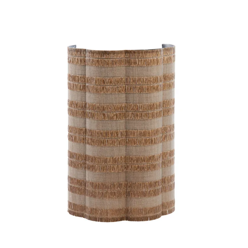 Beiger Lampenschirm mit Fransen Light & Living Verdantia Highlight