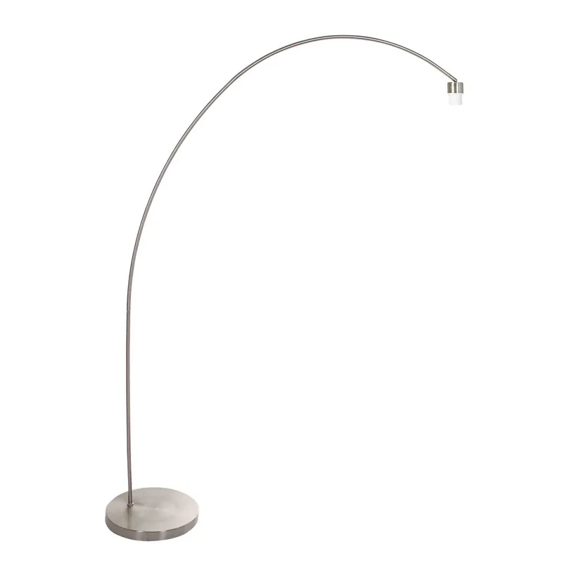 Sonderangebot Gebogene minimalistische stählerne Stehleuchte Fuß Mexlite Solva