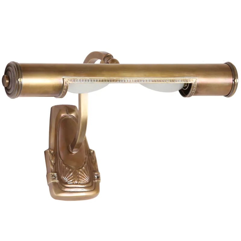 Begrenztes Angebot Bilderleuchte mit Jugendstil-Details