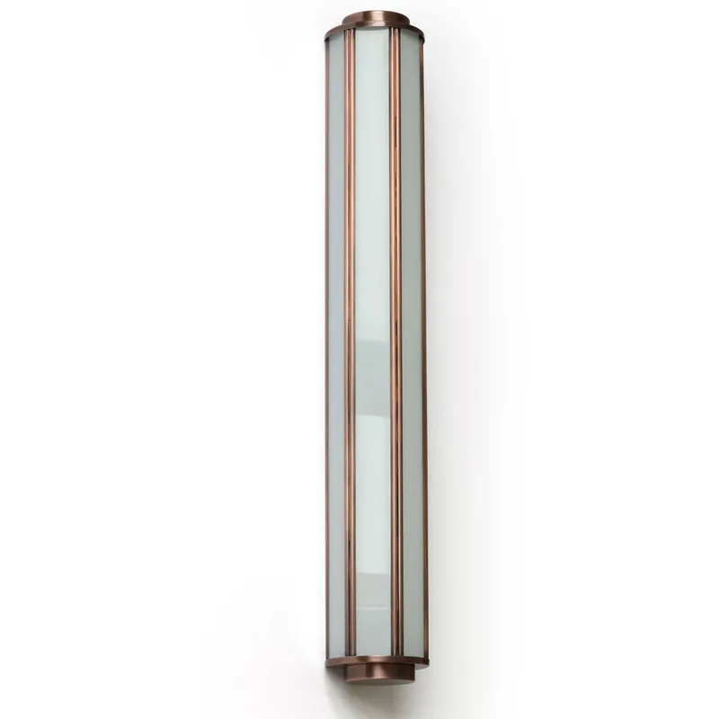 Art déco-Wandleuchte z.B. für Spiegel, 62 cm Meistverkauft