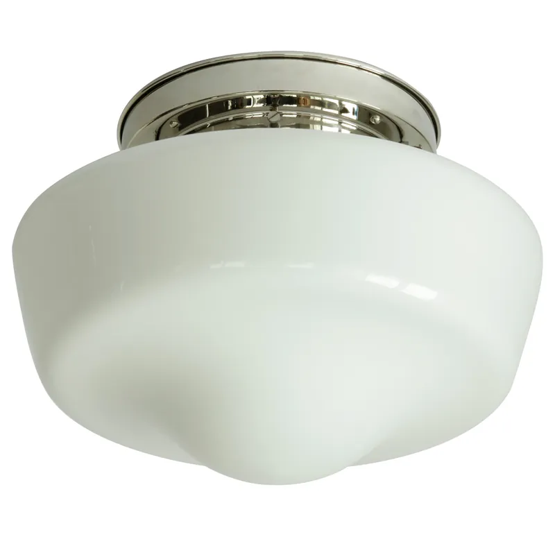 Art déco-Deckenleuchte mit Opal-Glas Ø 34 cm Garantierte Lieferung