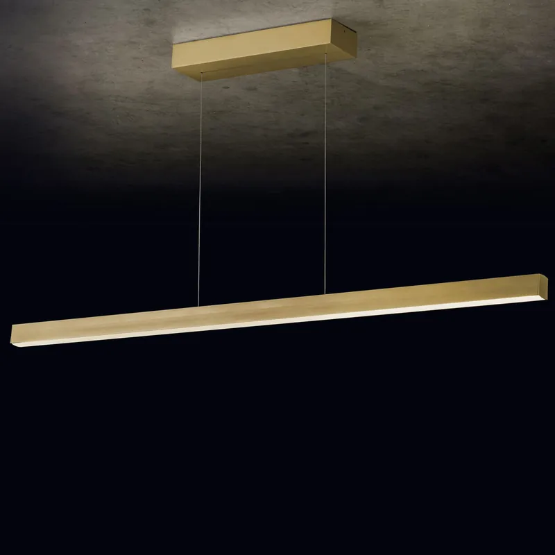 Höhenverstellbare LED-Balken-Hängeleuchte XENA, 90/120/160 cm Highlight