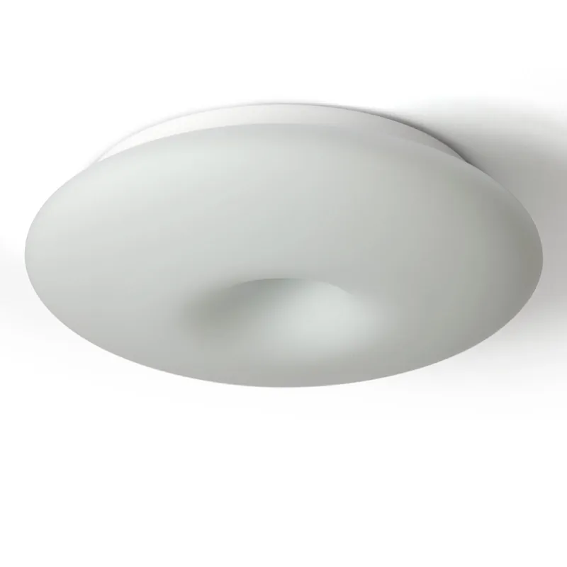 Ring-Deckenleuchte DONA aus mattem Opalglas, Ø 35/49 cm Heißes Angebot