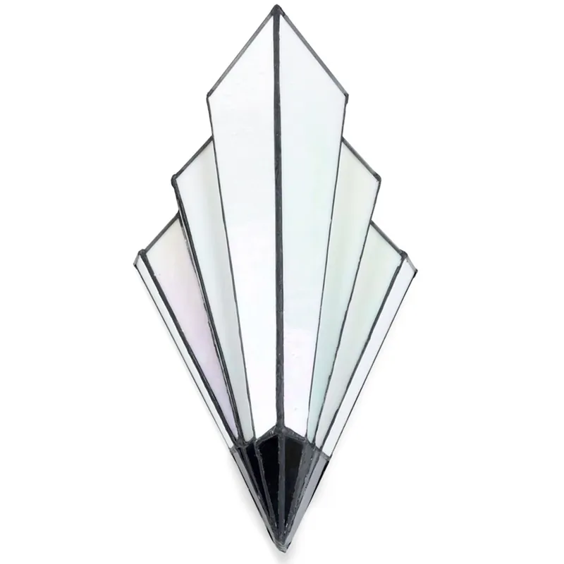 Extravagante Art Déco-Wandleuchte „Fächer“ im französischen Stil Sonderangebot