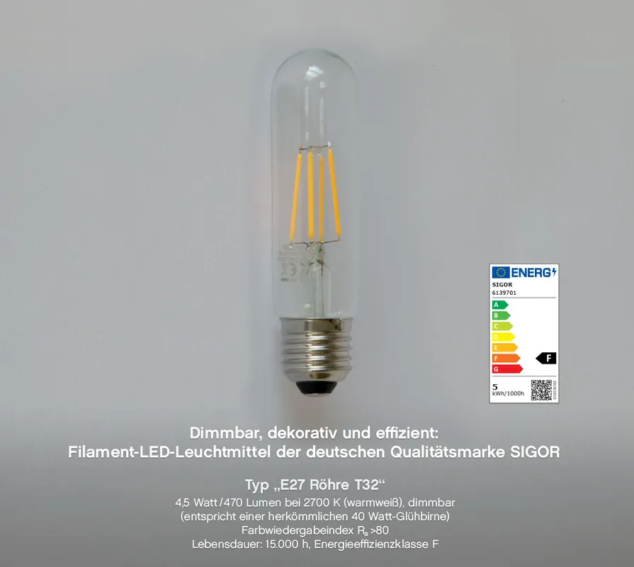 LED-Röhrenlampe 4 Watt, F Schnäppchen
