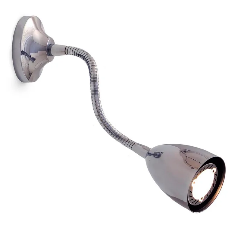 Einstellbare Wandleuchte mit Flex-Arm, div. Messing-Varianten Neue Kollektion