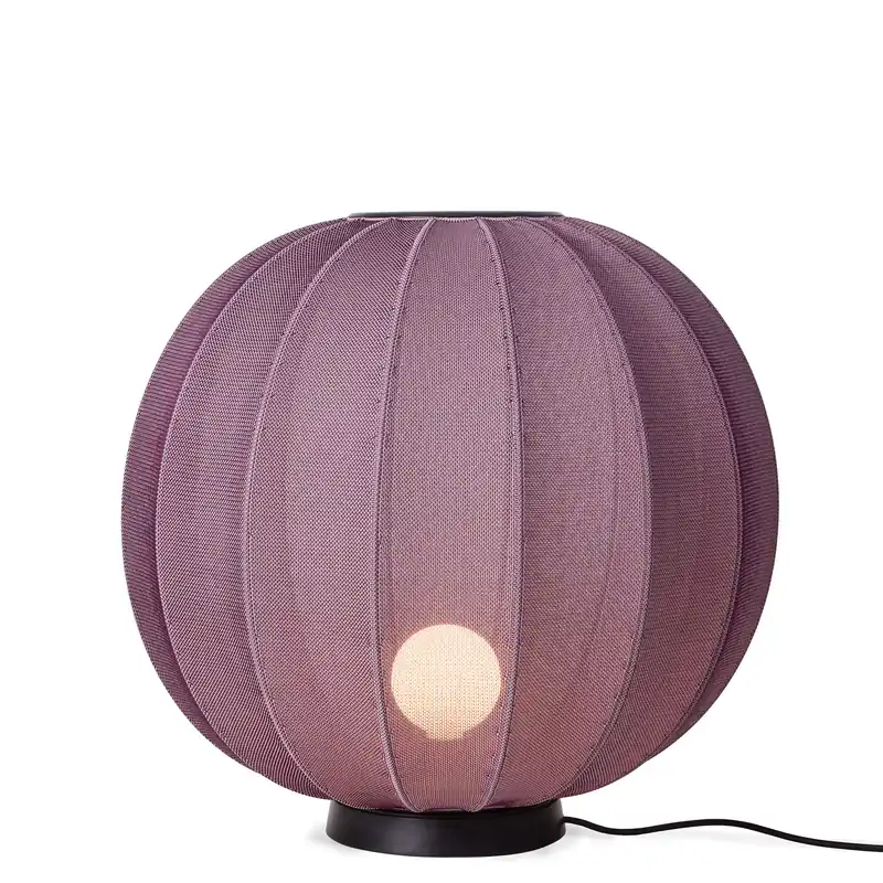 Große Boden-/Tischleuchte mit Stoffschirm im Lampion-Look, Ø 60 cm, viele Farben Schnäppchen